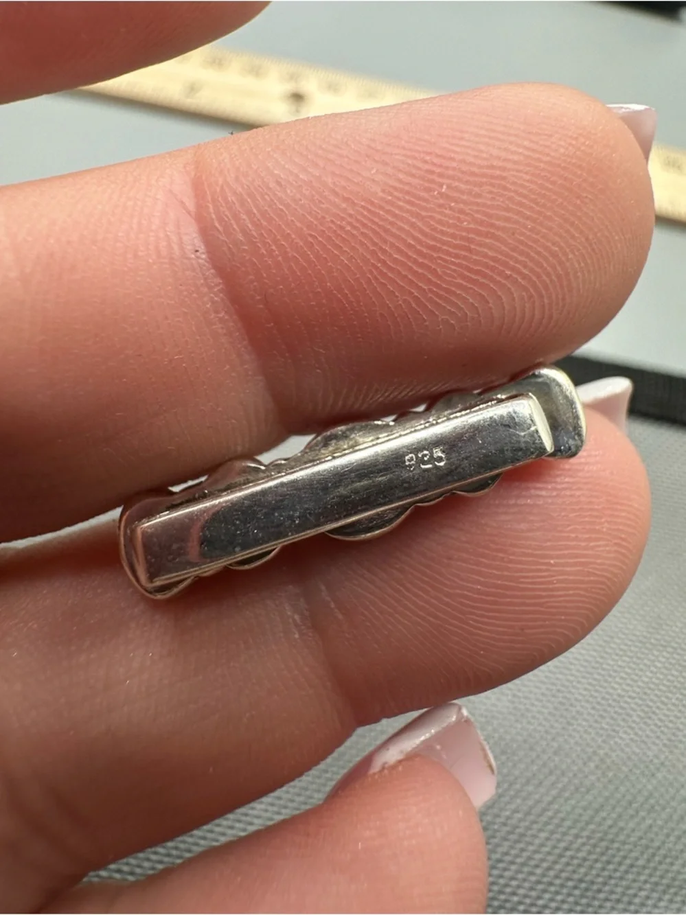 ⌚White Buffalo Lapis Lazuli Sterling Silver 925 Watch Band Charm Handmade iWatch